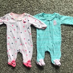 Carters Zipper Sleeper -Girls